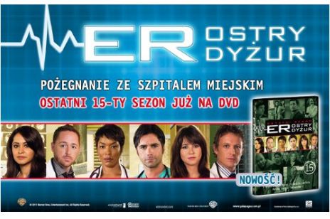 "ER - Ostry dyżur" - finałowy sezon już na DVD!