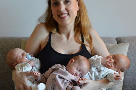 Jak teraz wygląda mama trojaczków po porodzie? Jej brzuch wciąż szokuje