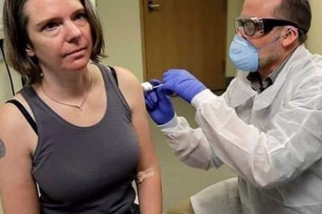 Ta kobieta jest pierwszą osobą na świecie, która testuje szczepionkę na koronawirusa