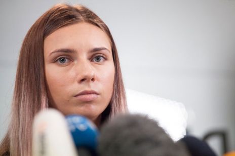 Kryscina Cimanouska zostaje w Polsce: "Teraz czuję się w pełni bezpieczna. Czekam na męża"