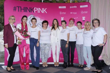 Akcja THINK PINK wraz z Ewą Chodakowską po raz trzeci nagłaśnia profilaktykę raka piersi "Bo one są ważne"