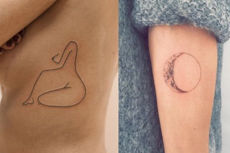 Minimalistyczne tatuaże dla każdego