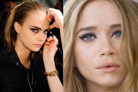 Czarny eyeliner - trend w makijażu 2018