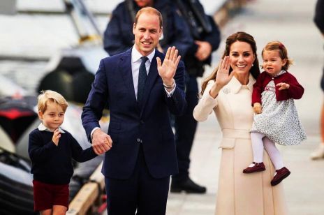 Księżna Kate i Książę William z dziećmi