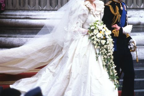Księżna Diana i książę Karol w dniu ślubu