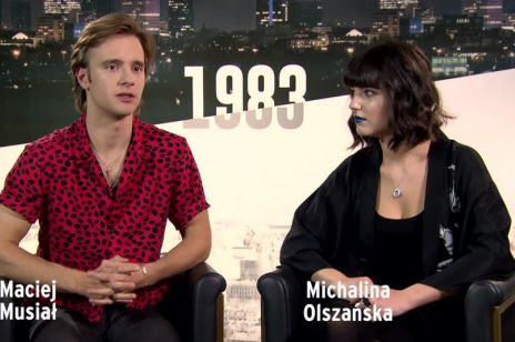 Michalina Olszańska i Maciej Musiał "1983" wywiad Netflix
