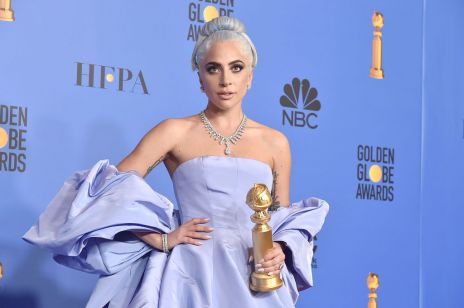 Lady Gaga ze Złotym Globem 2019