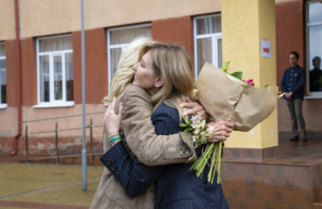 Jill Biden odwiedziła Ukrainę: "Moje serce jest z Wami - wszystkimi odważnymi i wytrwałymi matkami Ukrainy"
