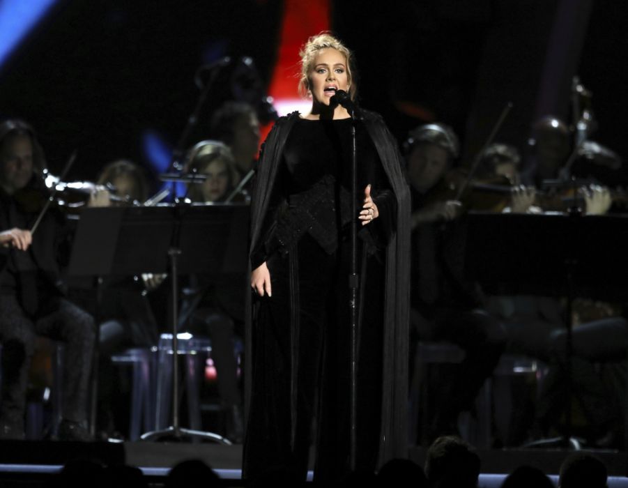 Występ Adele podczas rozdania Grammy 2017