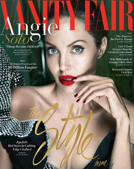 Angelina Jolie na okładce Vanity Fair