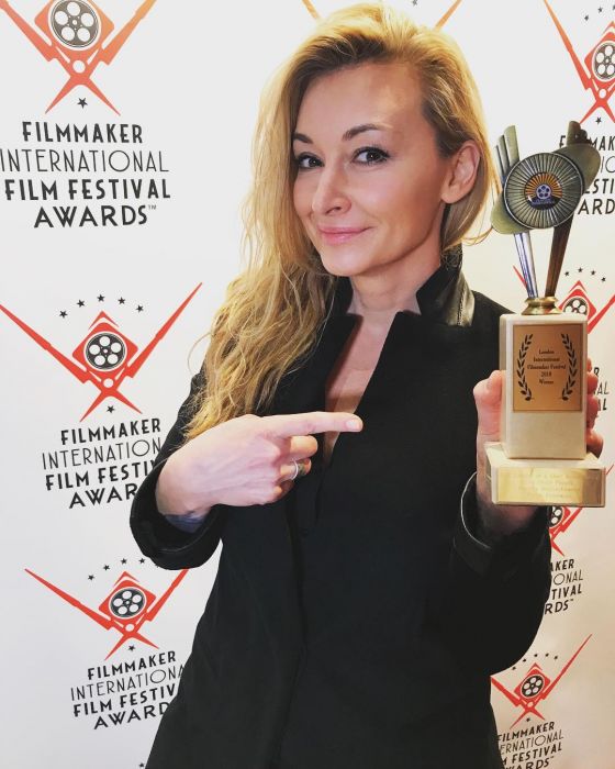 Martyna Wojciechowska nagrodzona na nagrodzona na London International Film Festival