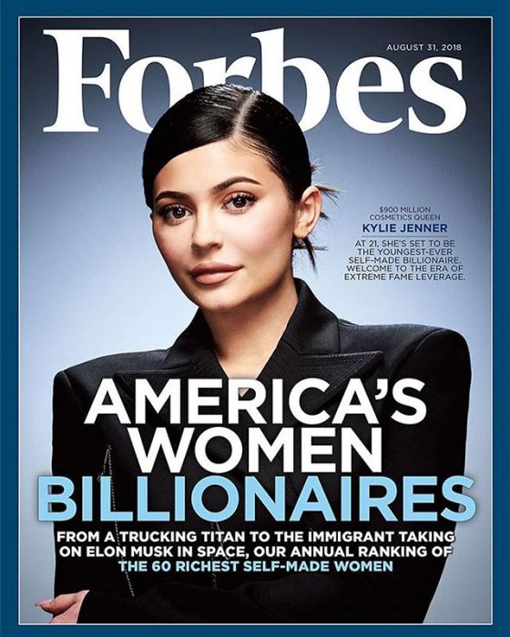 Kylie Jenner na okładce Forbes'a