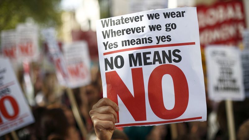 "No means no". Marsz poparcia dla ofiar przemocy seksualnej