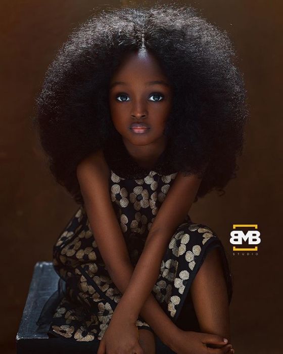 Mała Nigeryjka najpiękniejszą dziewczynką na świecie