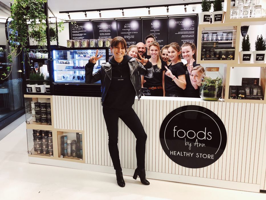 Healthy store by Ann: Anna Lewandowska otworzyła swoją pierwszą kawiarnię
