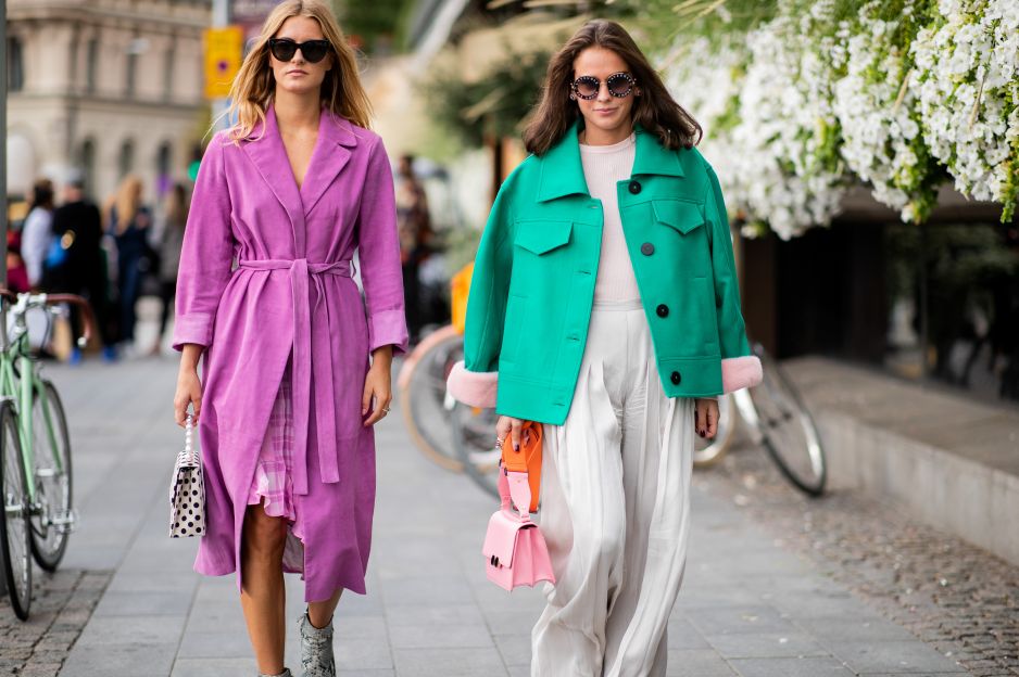 Mocne połączenia modne kolory lato 2019: trendy moda lato 2019