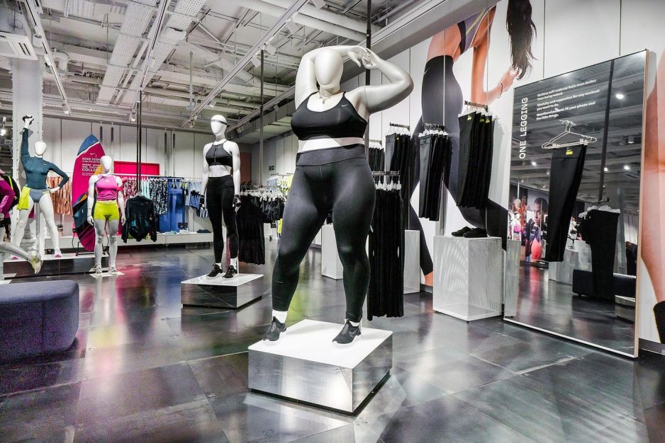 Manekiny plus size – Nike robi rewolucję!
