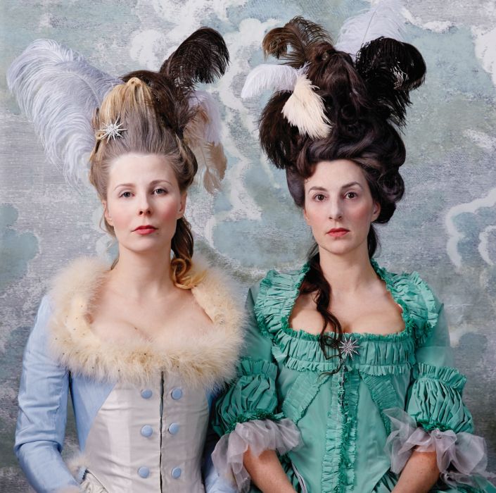 Marianne i Klaudia jako Maria Antonina