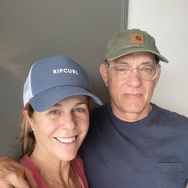 Rita Hanks i Tom Hanks na kwarantannie: żona Toma Hanksa nagrywa filmiki