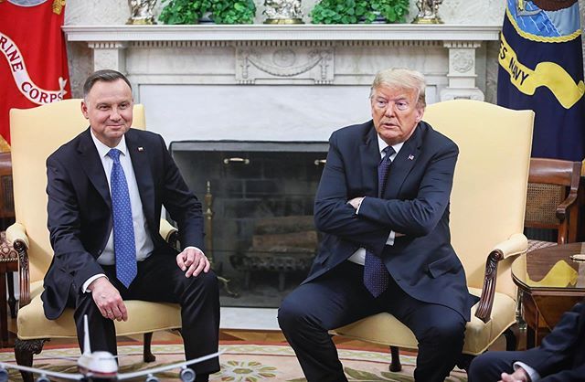 Andrzej Duda z wizytą u Donalda Trumpa
