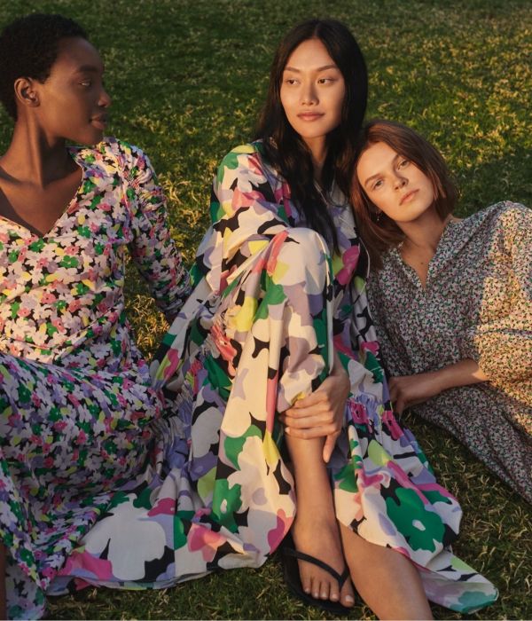 H&M sukienka w kwiaty - letnia kolekcja marki