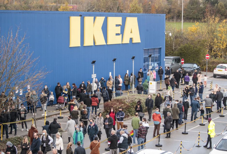 IKEA zamknięta od 7 listopada. Rząd kilka godzin przed północą usunął wyjątek od zakazu