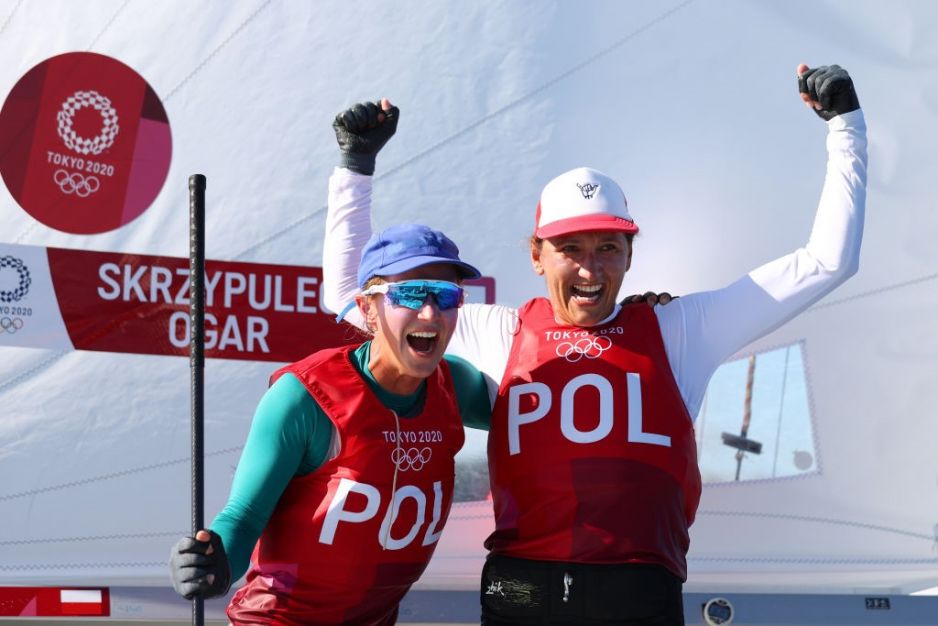 Tokio 2020: Jolanta Ogar i Agnieszka Skrzypulec wywalczyły srebro w żeglarstwie