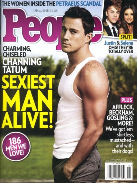 Channing Tatum został uznany za "Najseksowniejszego mężczyznę na świecie" według magazynu "People".