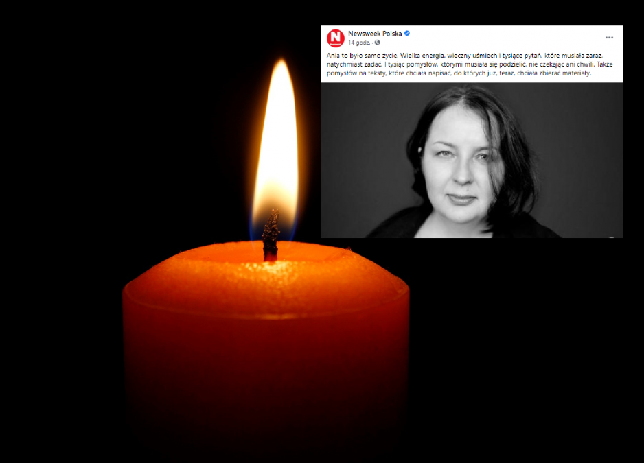 Anna Szulc, dziennikarka "Newsweeka" nie żyje. "Mimo godzinnej reanimacji nie udało się jej uratować"