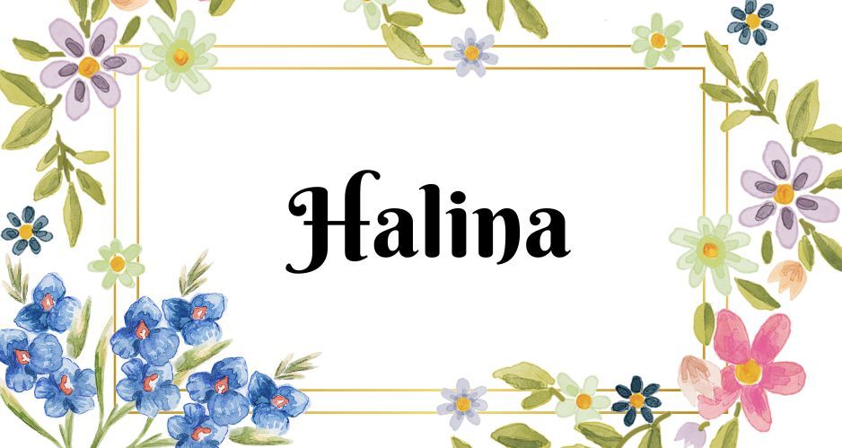 Kartka z kalendarza Halina