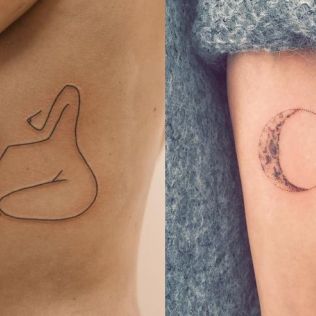 Minimalistyczne tatuaże dla każdego