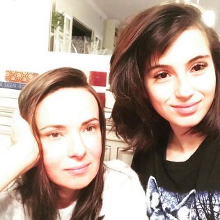 Kasia Kowalska z córką Olą