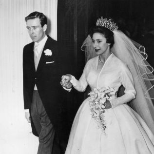 Księżniczka Małgorzata Windsor z mężem