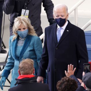 Jill Biden z mężem Joe Bidenem