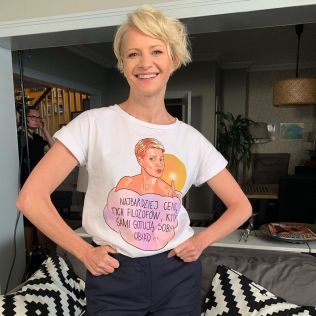 Małgorzata Kożuchowska obchodzi 50. urodziny! Zabawna koszulka robi furorę na Instagramie