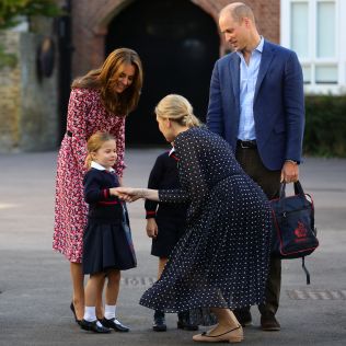 Księżniczka Charlotte, książę William, księżna Kate