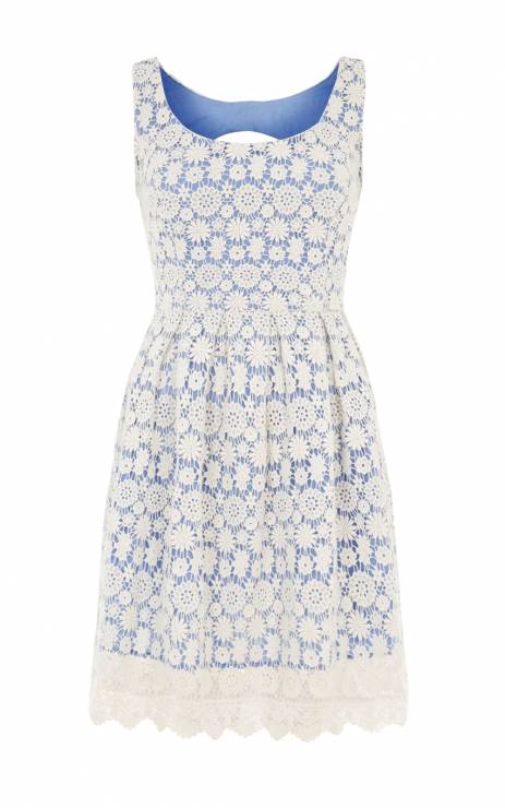 NEW_LOOK_SS14_BLUE_AND_IVORY_CROCHET_DRESS_4999_6499