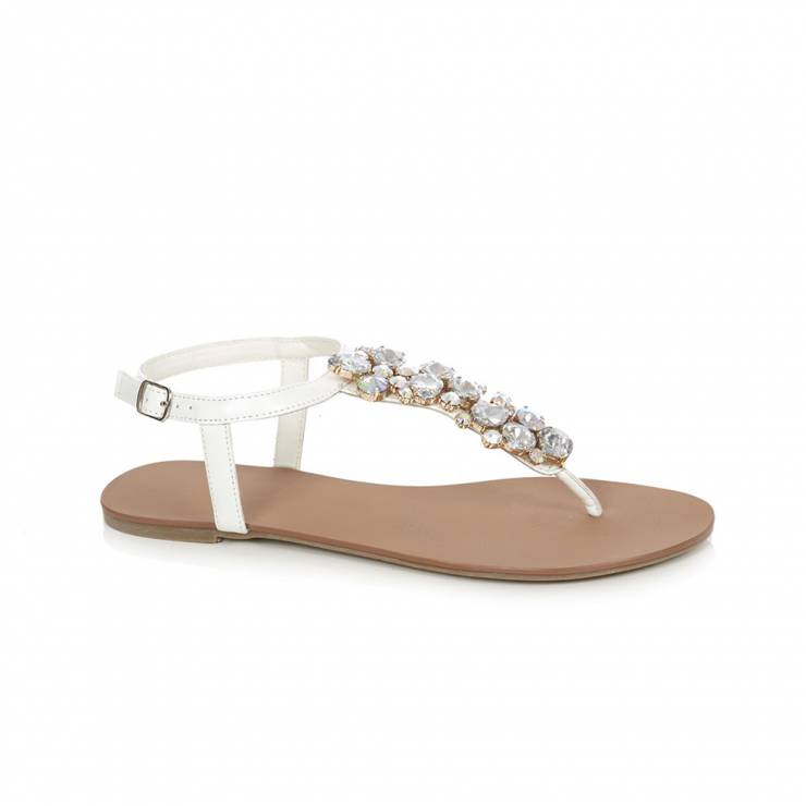 NEW_LOOK_SS14_WHITE_JEWELLED_SANDALS_1799_2299