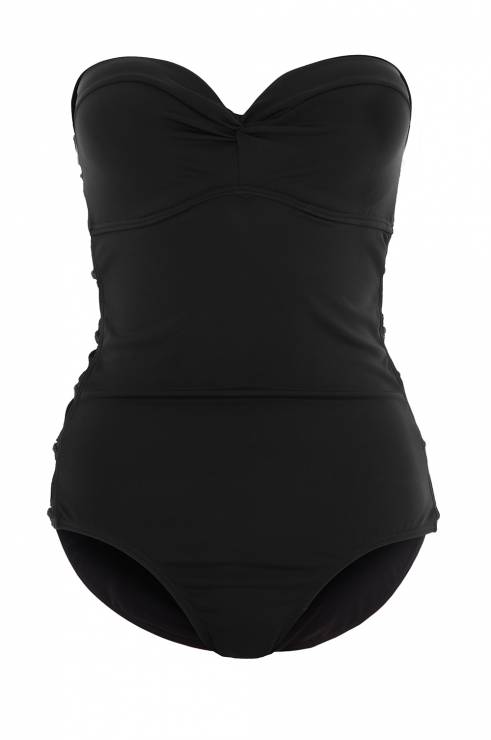 NEW_LOOK_SS14_BLACK_STRAPLESS_CUTOUT_SWIMSUIT_2499_2999