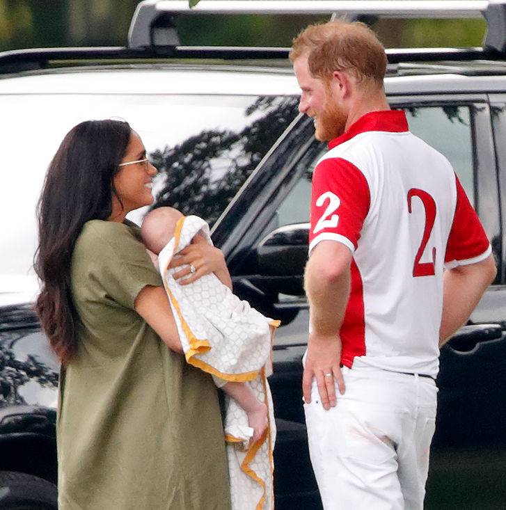 Meghan Markle z synkiem na meczu polo - to pierwsze publiczne wyjście księżnej z dzieckiem