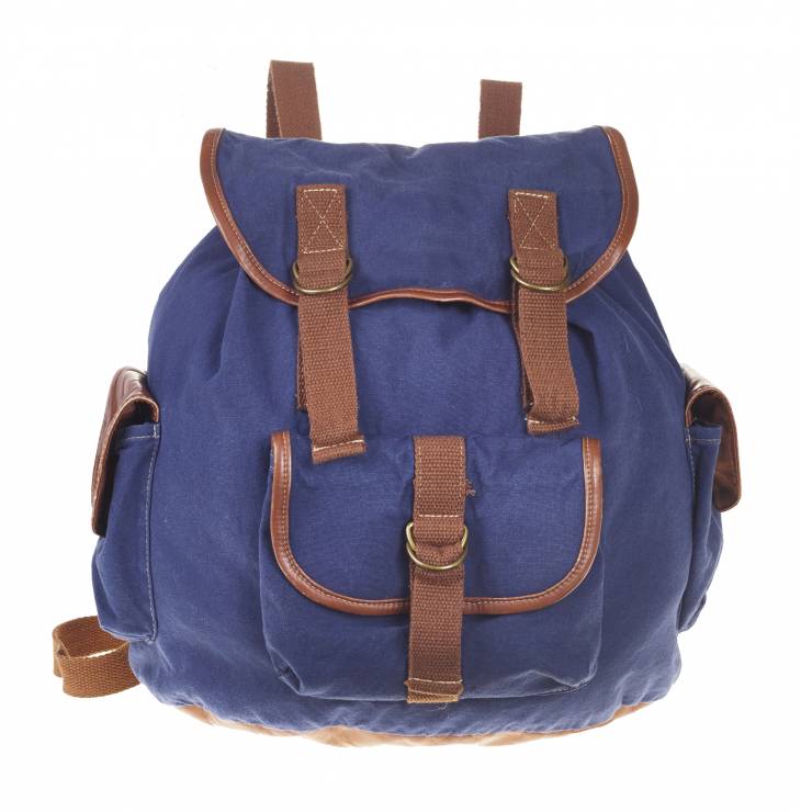 SS15_CLAIRES_Blue_And_Brown_Canvas_Backpack_2000GBP_2499EUR_3990CHF_9990PLN-50873