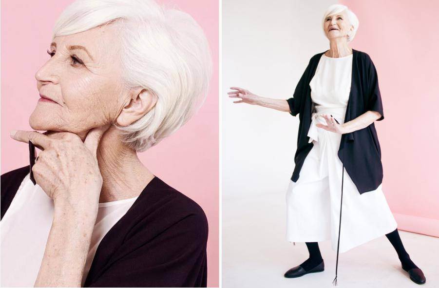 Nina, 75 lat modelka agencji Oldushka