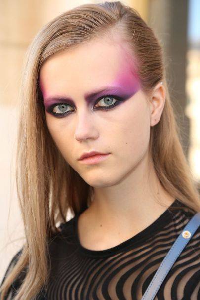 Louis Vuitton wiosna 2017 makijaż