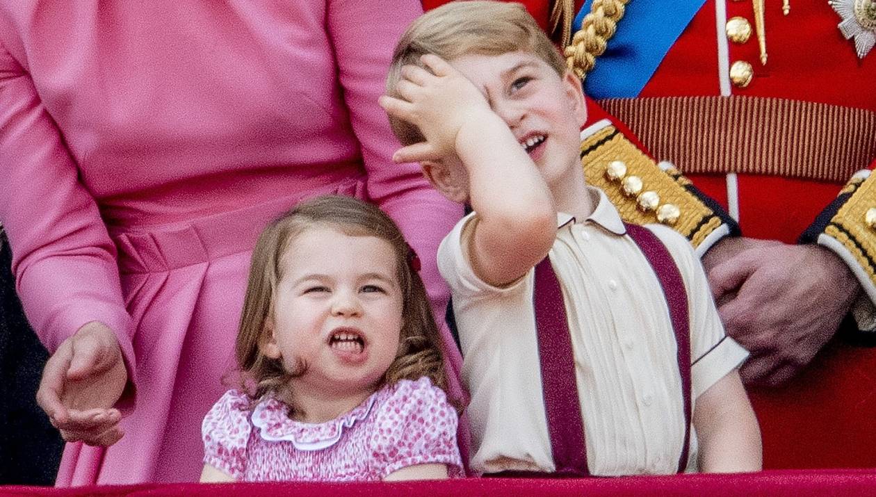 Księżniczka Charlotte i Książę George