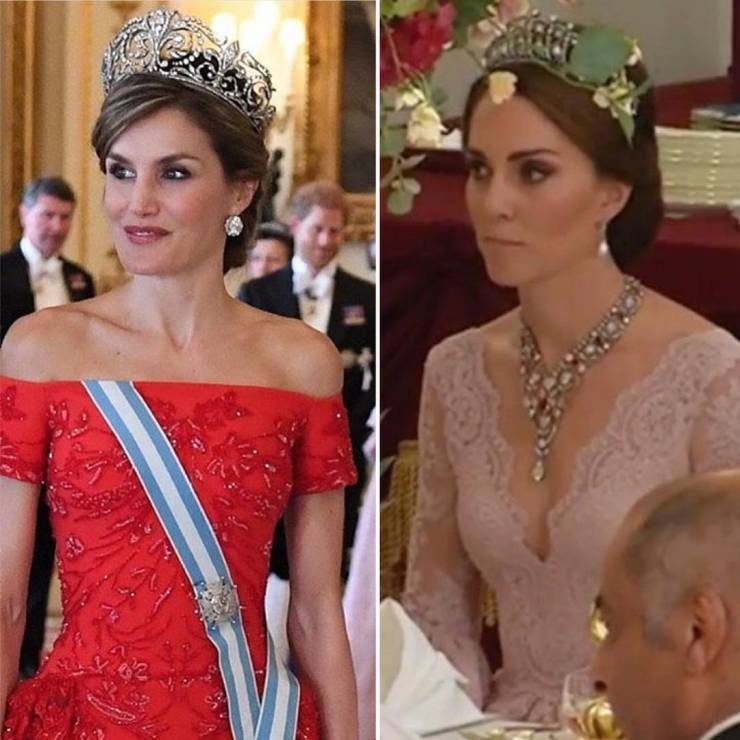 Królowa Letizia i Księżna Kate