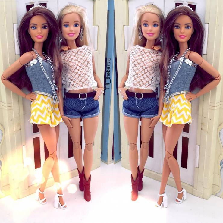 Barbie z kuzynką