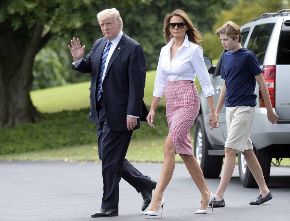 Rodzina Trumpów opuszcza Biały Dom
