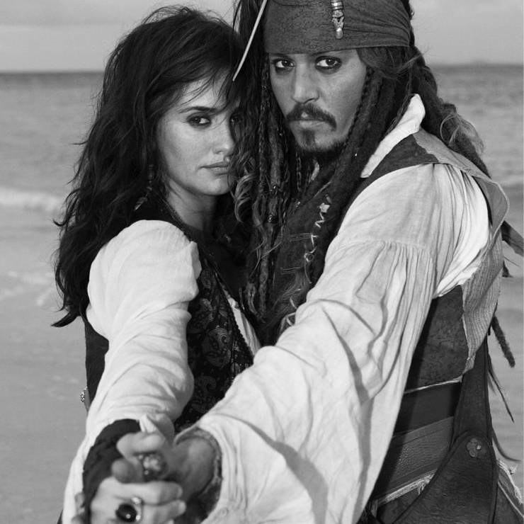 Penelope Cruz i Johnny Depp