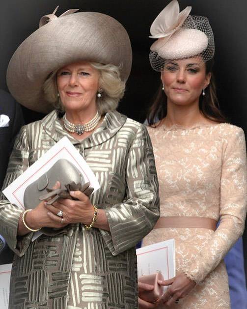 Księżna Camilla i Kate Middleton