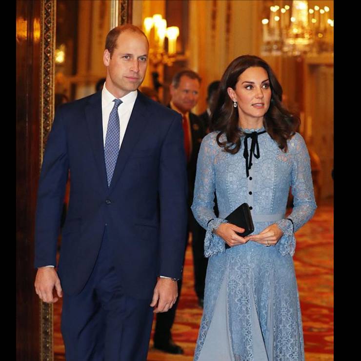 Księżna Kate w ciąży i Książę William